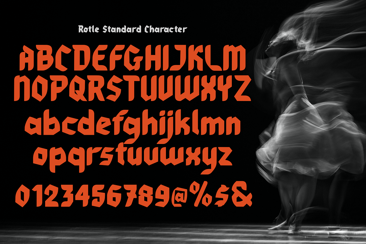 Rotle Blackletter, a Blackletter Font by madeDeduk (Photo 3 of 7)