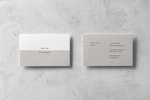 Iroha Business Card Template