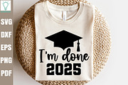 Graduation 2025 SVG Bundle,Senior 25, a Graphic by Designer302 (Thumbnail 8 of 11)