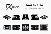 Soccer Pitch Icon Vector, an Icon by Akatype Studio (Thumbnail 1 of 3)
