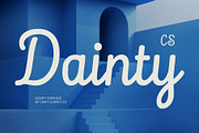 CS Dainty – Script Font, a Script Font by Craft Supply Co. (Thumbnail 1 of 8)