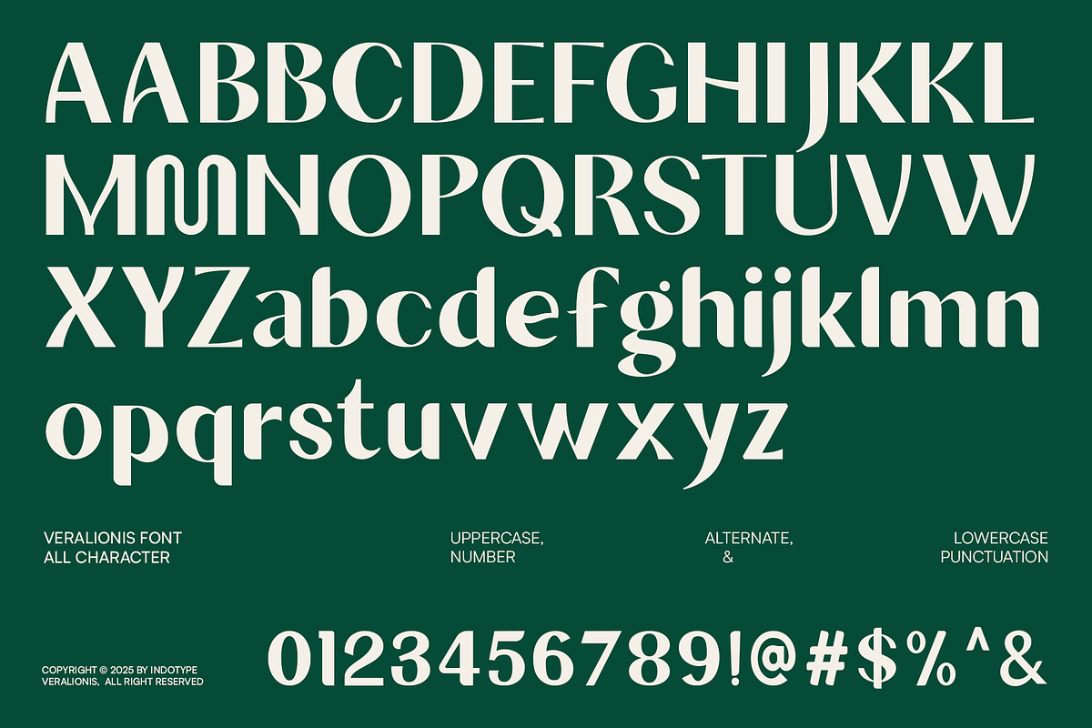 Weralionis - High Contrast Sans, a Sans Serif Font by Indotype Foundry (Photo 5 of 10)