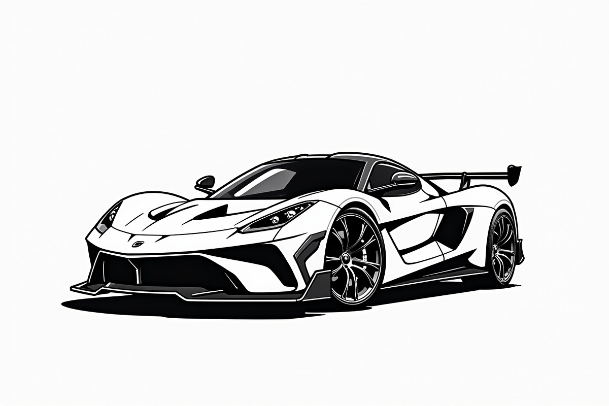 Speed Legends Sports Car Pack, an Illustration by jahid234 (Photo 4 of 7)
