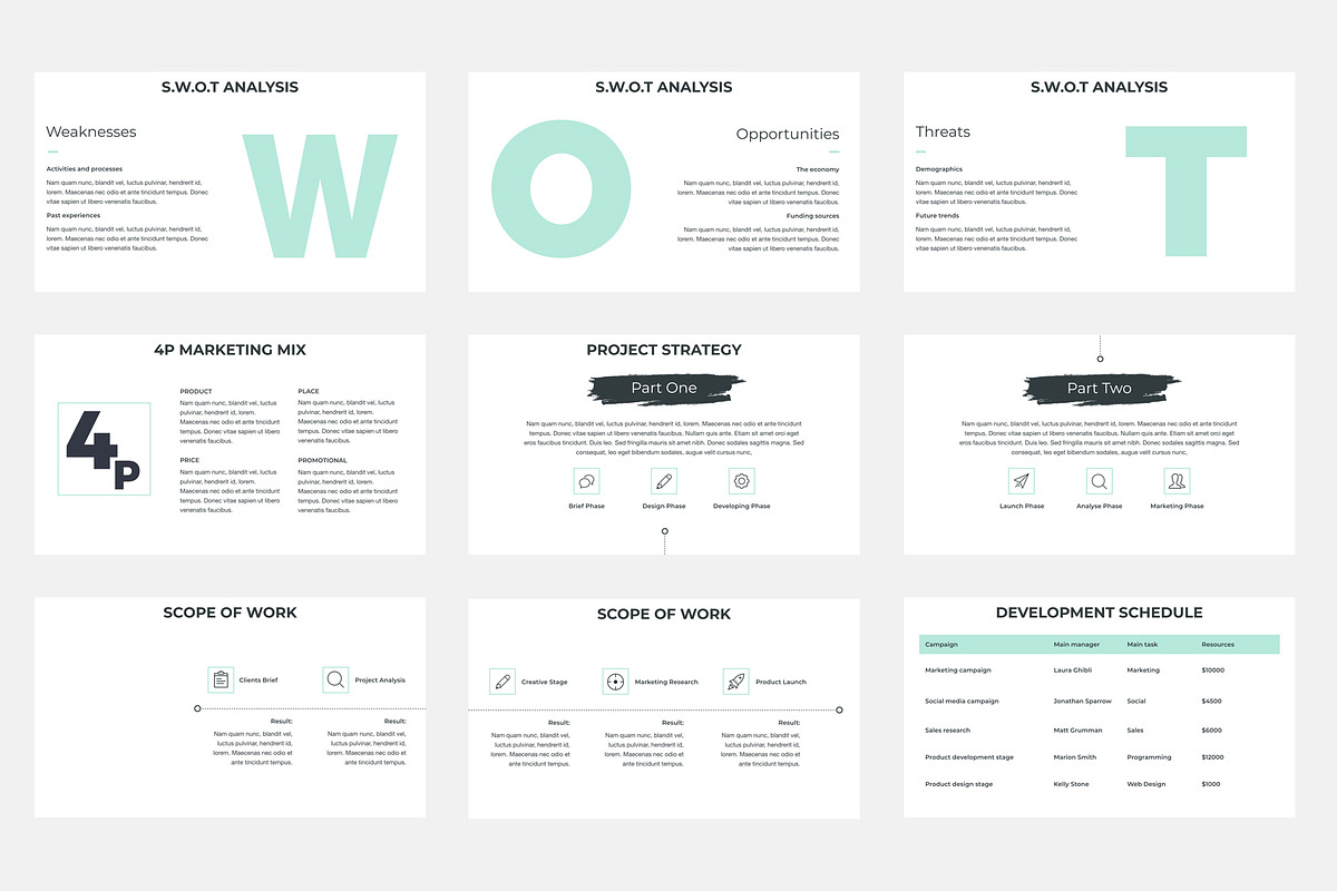 Project Proposal PowerPoint Template, a Presentation Template by JetzTemplates (Photo 4 of 9)