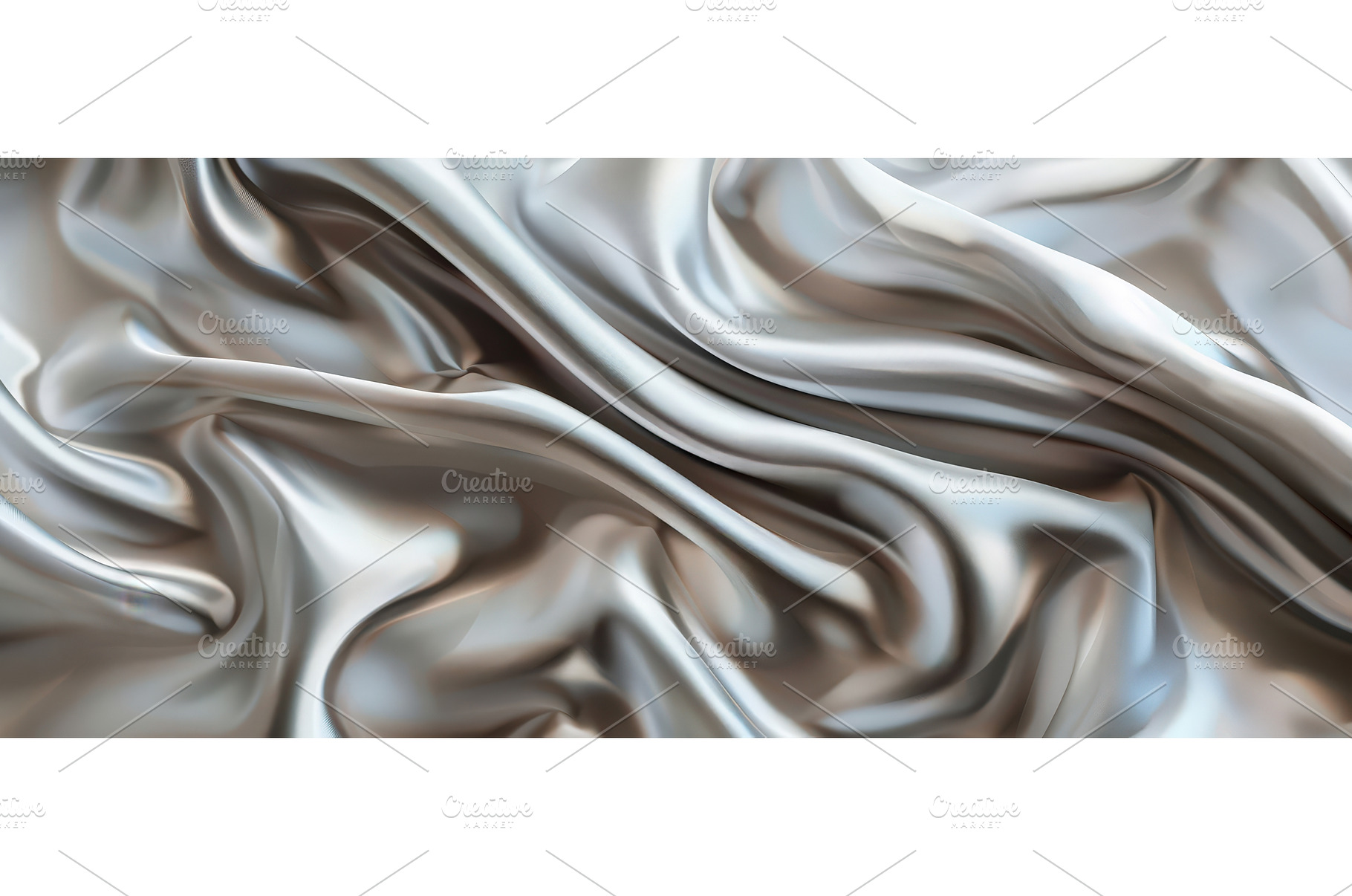 Smooth silver silk fabric with, a Beauty & Fashion Photo by piter.goskov