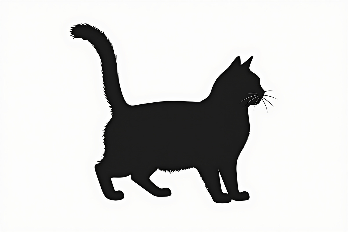 Elegant Cat  Silhouette Bundle, a Graphic by jahid234 (Photo 4 of 11)