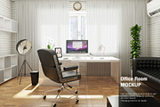 Office Room Mock-Up, a Household Mockup by IsometricWorld (Thumbnail 1 of 9)