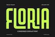 Floria - Display Font, a Font by Alpaprana (Thumbnail 1 of 10)