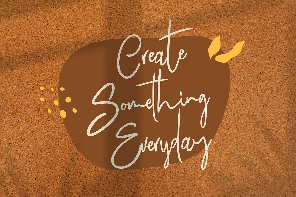 Edhustem - Authentic Signature, a Script Font by tebaltipislab (Photo 6 of 12)