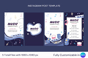 Music Festival Template, a Social Media Template by ryelart.design (Thumbnail 3 of 4)