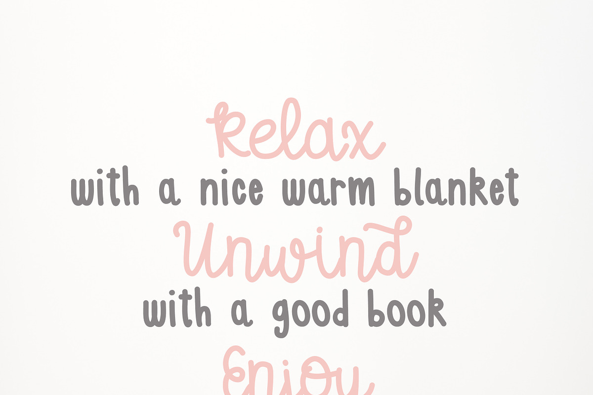 Blush Berry Font Duo - Hand Lettered preview 7