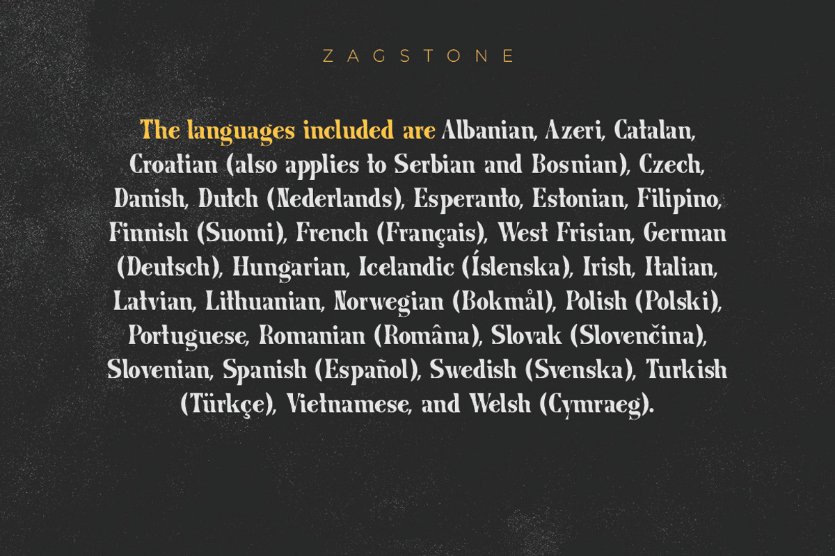 Zagstone - Modern Luxury Bold Serif, a Font by INSPR STD (Photo 3 of 10)
