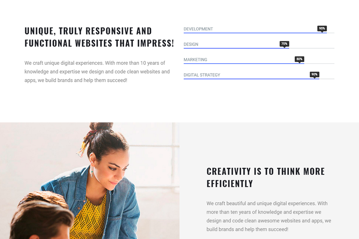 36 WordPress Themes - Mega Bundle, a WordPress Template by Visualmodo (Photo 10 of 48)
