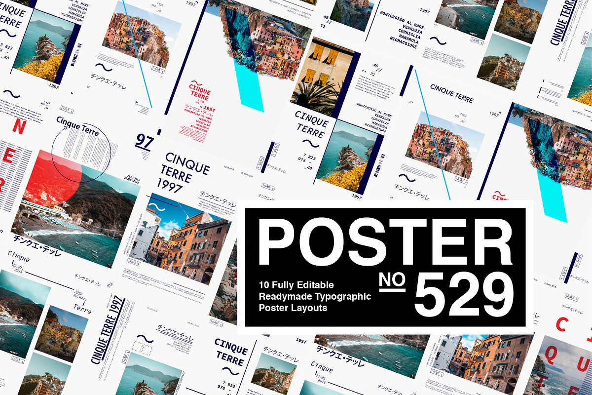 10 Fully Editable Typographic Poster, a Graphic by NoSpoon Design (Photo 1 of 8)