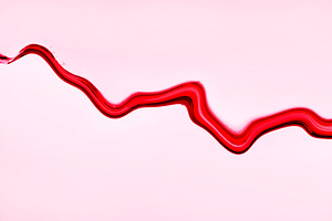 Bold Red Wave Abstract Background, a Background Photo by THP Creative