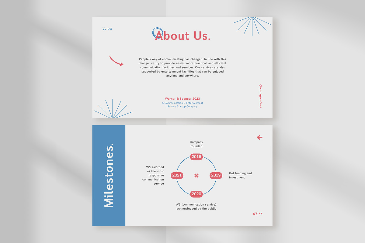 Startup Company Profile Presentation, a Presentation Template by peterdraw (Photo 3 of 6)
