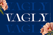 Vagly - Branding Logo Font