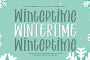 Christmas Ornaments - Display Font, a Script Font by Alpaprana (Thumbnail 3 of 12)