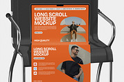 Long Scroll Website Mockup on Laptop, a Wearable Device Mockup by Unerispace (Thumbnail 5 of 5)