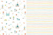 Seamless patterns for girls, a Pattern Graphic by Magnia (Thumbnail 4 of 5)
