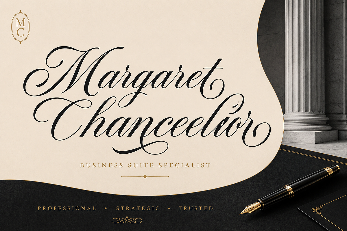 Evercourt - Romantic Script Font, a Script Font by PaperMoon (Photo 3 of 9)