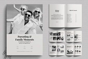 Parenting And Family Photobook, a Brochure Template by MightyDesign