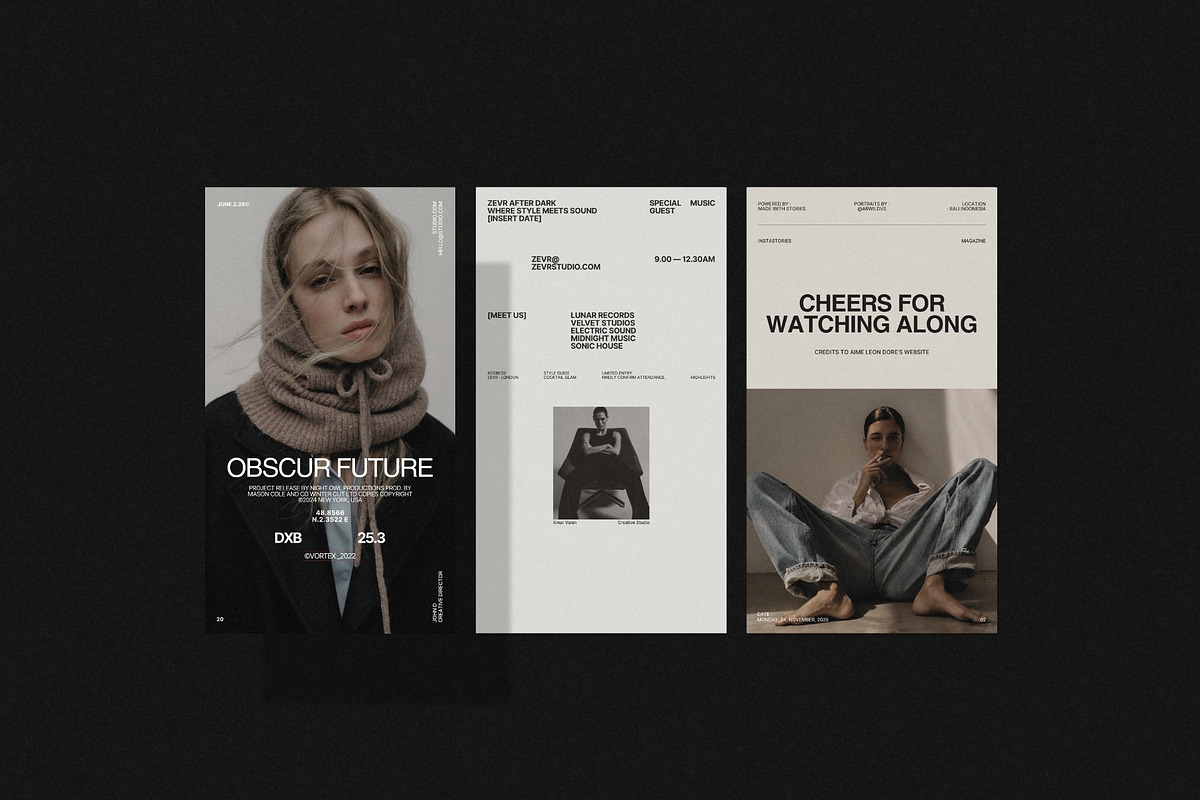 ZEVR | Social Media Kit Bundle, a Social Media Template by Crafted Pixel (Photo 4 of 10)
