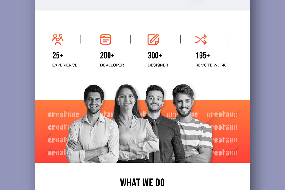 Website Landing Page Design Layout, a Landing Page Template by MightyDesign (Photo 3 of 8)