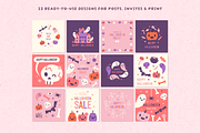Happy Haunting. Halloween clipart, an Object Graphic by kondratya (Thumbnail 9 of 14)