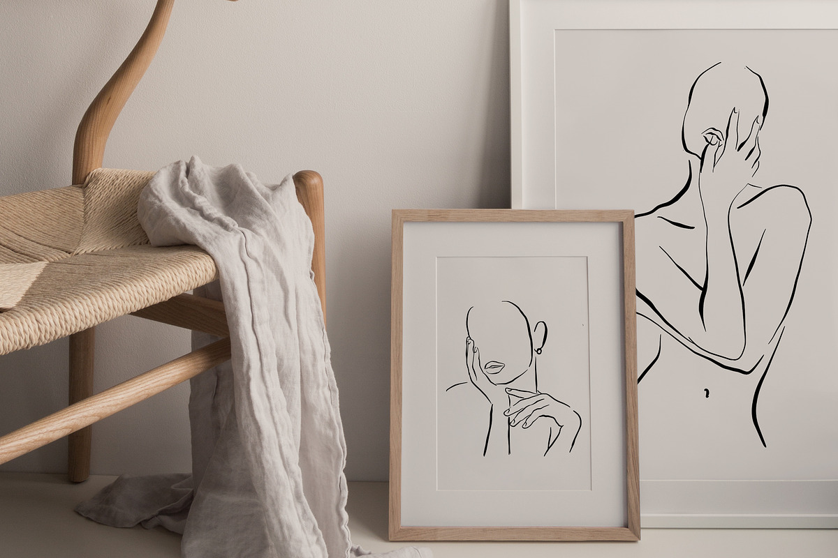 Zoe | Woman Figures & Silhouettes, an Object Graphic by Roma Design (Photo 3 of 10)