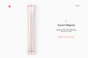 Stick Sachet Mockup - Top View, a Packaging Mockup by HelenStock (Thumbnail 5 of 9)