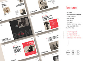 ROM Brand Strategy Canva