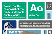 Gerline – Contemporary Sans, a Sans Serif Font by Craft Supply Co. (Thumbnail 4 of 8)