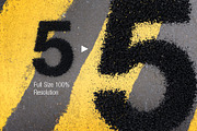 Asphalt Opentype SVG Font and PNGs, a Symbol Font by Creative Graphics (Thumbnail 3 of 6)