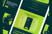 Fintech Website UI Kit, an UI Kit Template by DjectStudio (Thumbnail 3 of 3)