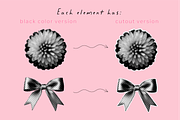 Pink Halftone Collage Elements, an Object Graphic by Animoon (Thumbnail 5 of 19)