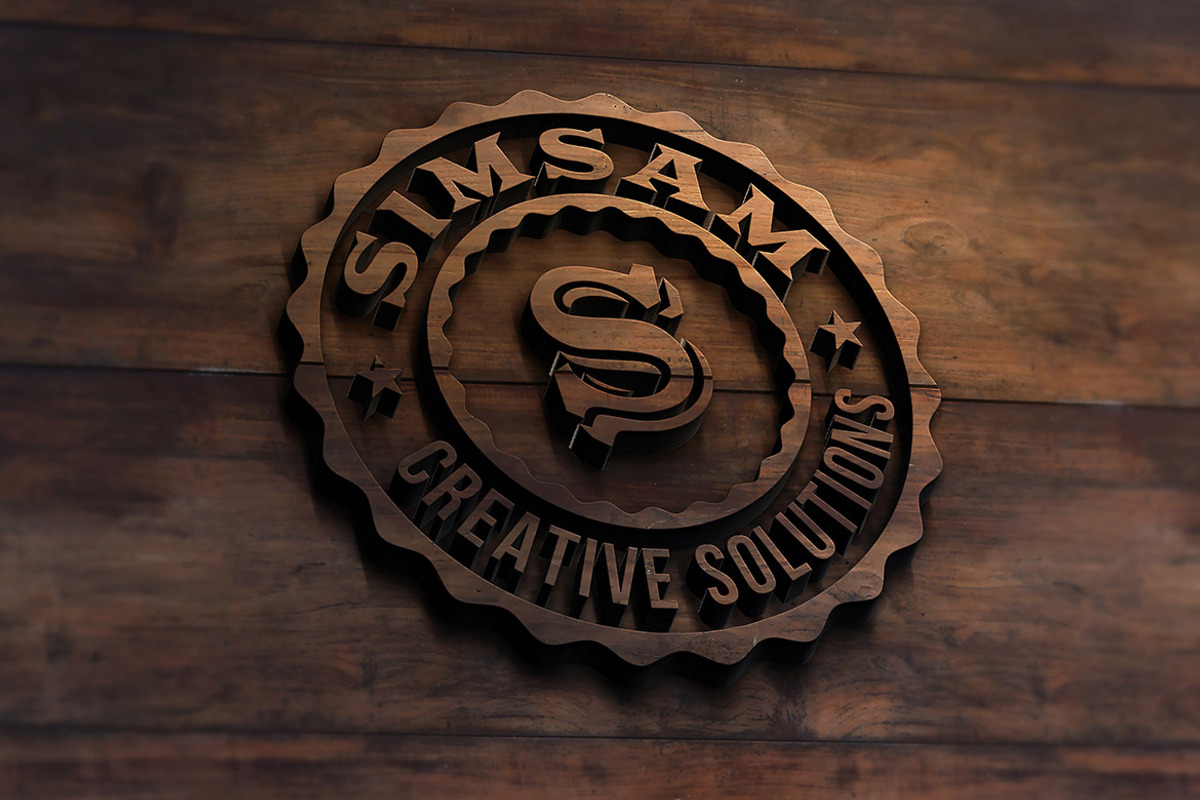 8 Realistic Logo or Text Mock-ups, a Product Mockup by Cruzine (Photo 6 of 9)