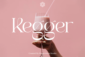 Kegger - Modern Typeface