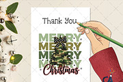 Merry Christmas Tree Png, an Illustration by Creative Art (Thumbnail 2 of 6)