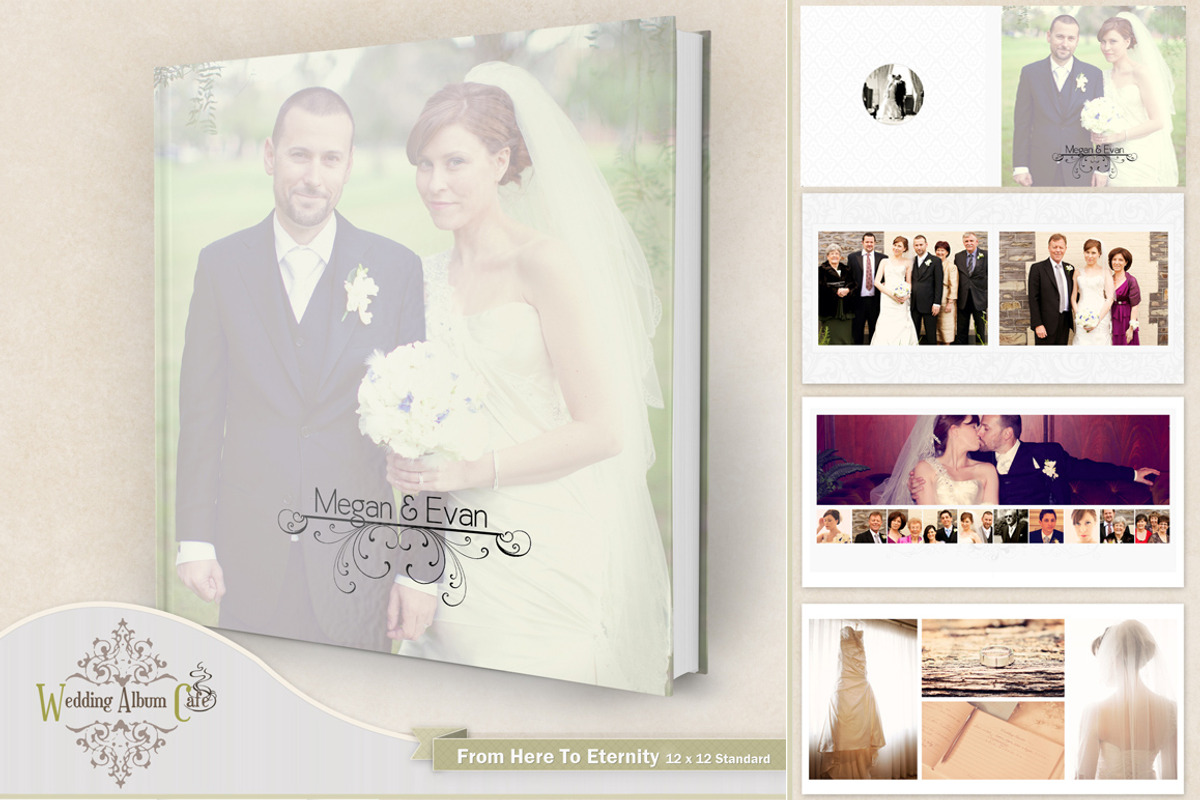 From Here To Eternity Album Template, a Presentation Template by Posh Papers & Patterns (Photo 1 of 5)