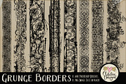 Grunge Border Photoshop Brushes preview 2