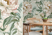 Peony Bouquet Seamless Pattern, a Pattern Graphic by Spinsugar Graphics (Thumbnail 5 of 5)