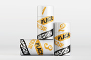 Paper tube pack mockup bundles V2, a Packaging Mockup by Ambo Ampeng (Thumbnail 18 of 26)