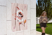 Street Poster Mock-Up's, a Print Template by Dikarte.Store (Thumbnail 12 of 16)