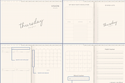 2025 digital planner with hyperlink, a Print Template by Thursdaypaper (Thumbnail 8 of 10)