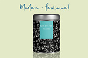Modern Florals  Seamless Patterns, a Pattern Graphic by Sweet Fig (Thumbnail 6 of 6)