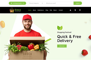 Groca-Grocery Store WordPress Theme