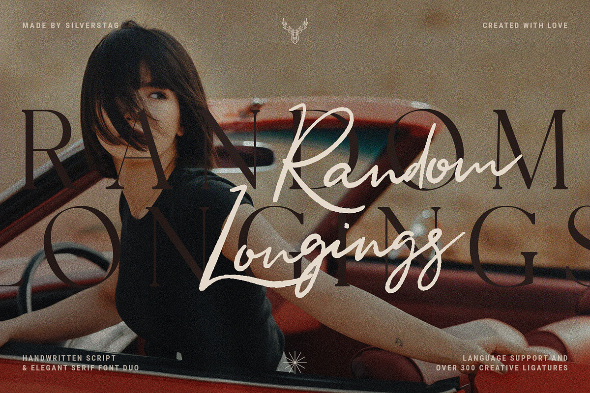 Riverside Lovers - Elegant Font Duo, a Serif Font by SilverStag Type Foundry (Photo 8 of 20)