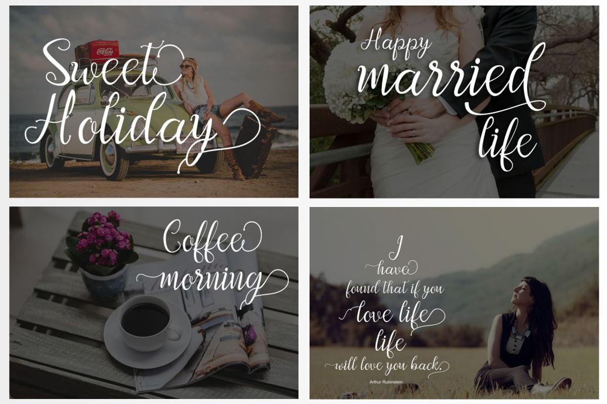 All in one Font Bundles, a Script Font by MSG Studio (Photo 2 of 15)