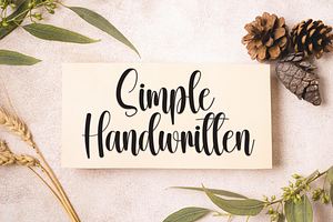 Blushing Script Font